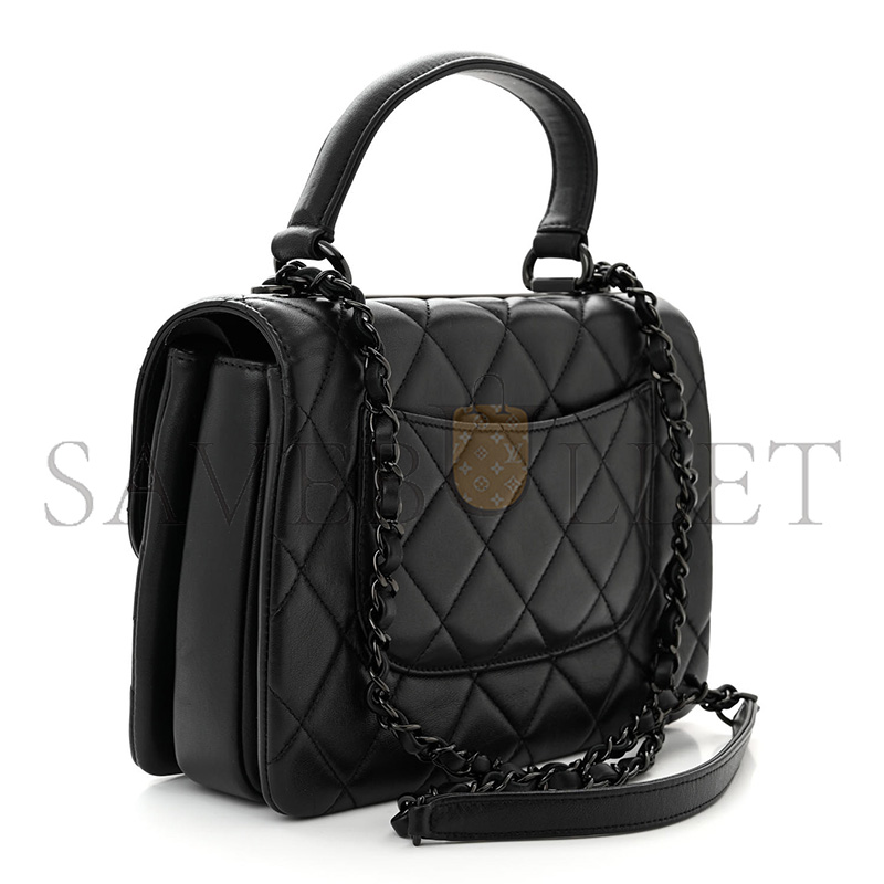 Ch*el trendy cc lambskin flap bag a92236 (25*17*9cm)